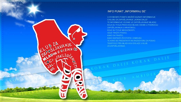 Info punkt „InFORMIRAJ se“ – o klubu za zapošljavanje mladih