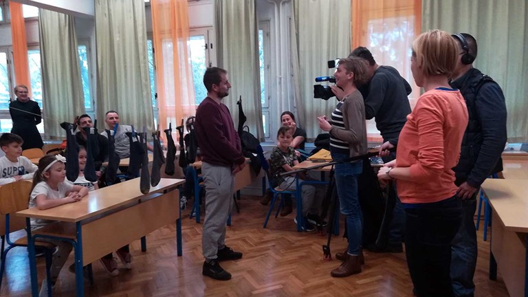 Očevi u akciji - Dan očeva u Osnovnoj školi Luka, Sesvete