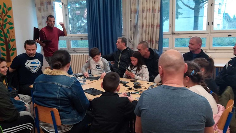 Očevi u akciji - Dan očeva u Osnovnoj školi Luka, Sesvete