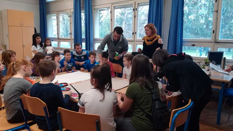 Očevi u akciji - Dan očeva u Osnovnoj školi Luka, Sesvete