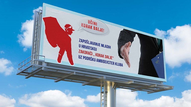 Zapošljavanje mladih u Hrvatskoj – zakorači „ Korak dalje“ uz podršku Ambidekster kluba