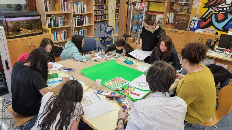 Obilježavanje Svjetskog dana Roma 8.4.2023. u knjižnici Silvije Strahimira Kranjčevića u Zagrebu