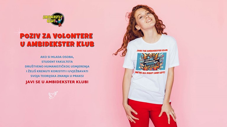 POZIV ZA VOLONTERE U AMBIDEKSTER KLUBU